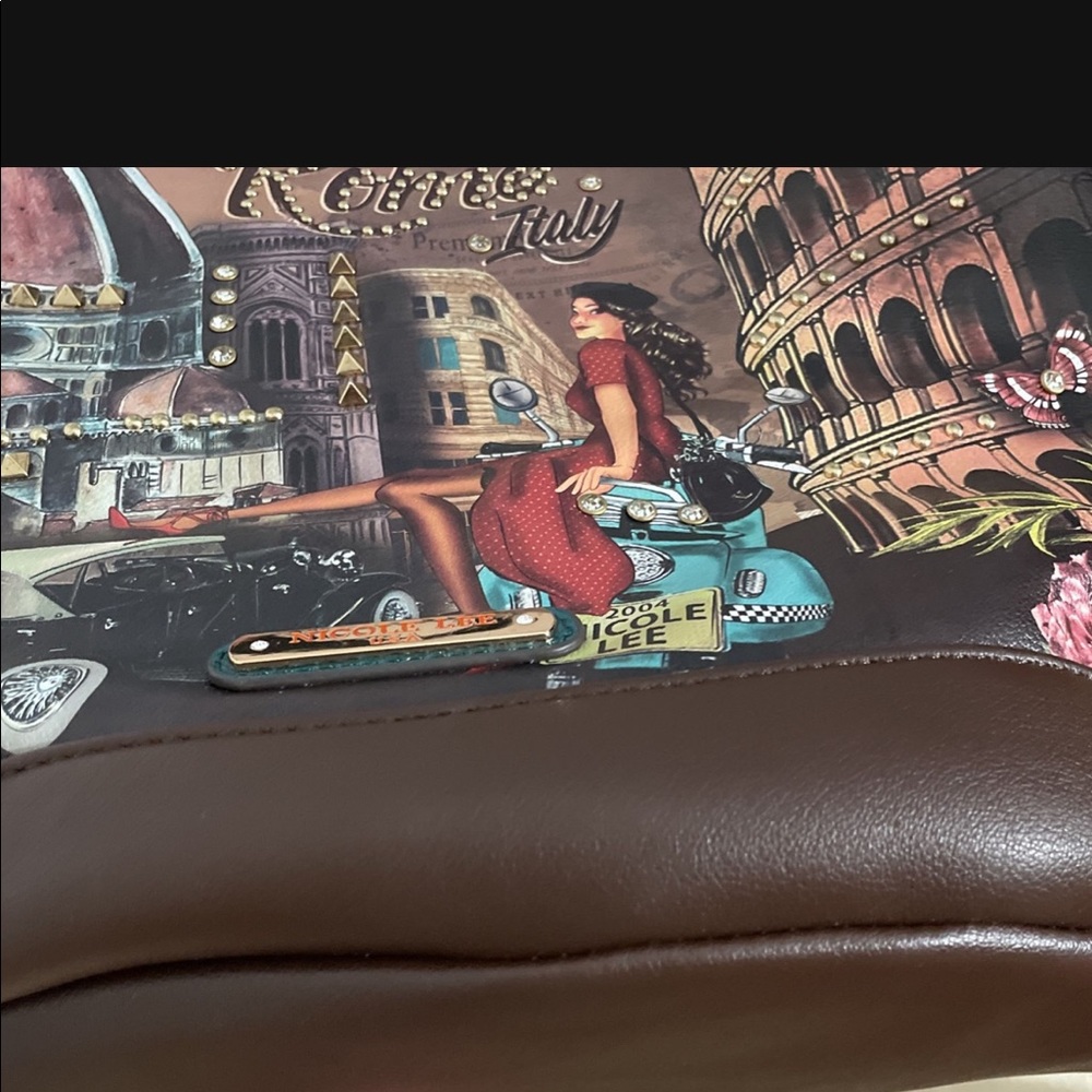 Shoulder bag and backpack Nicole Lee purse
